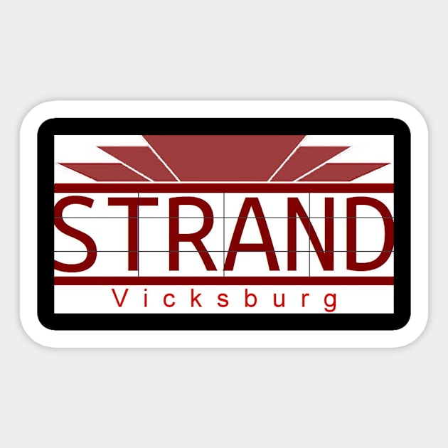 Strand logo Sticker by Daniel Boone